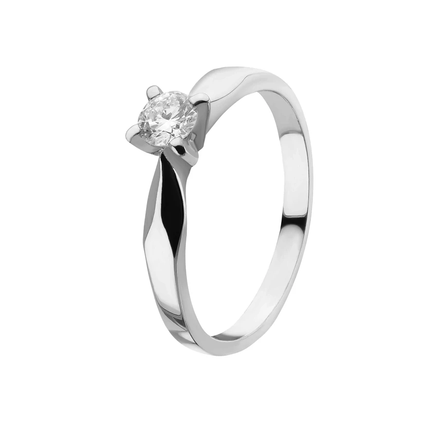 Gyémánt gyűrű fehér Osigem-Responsible Jewellery Council