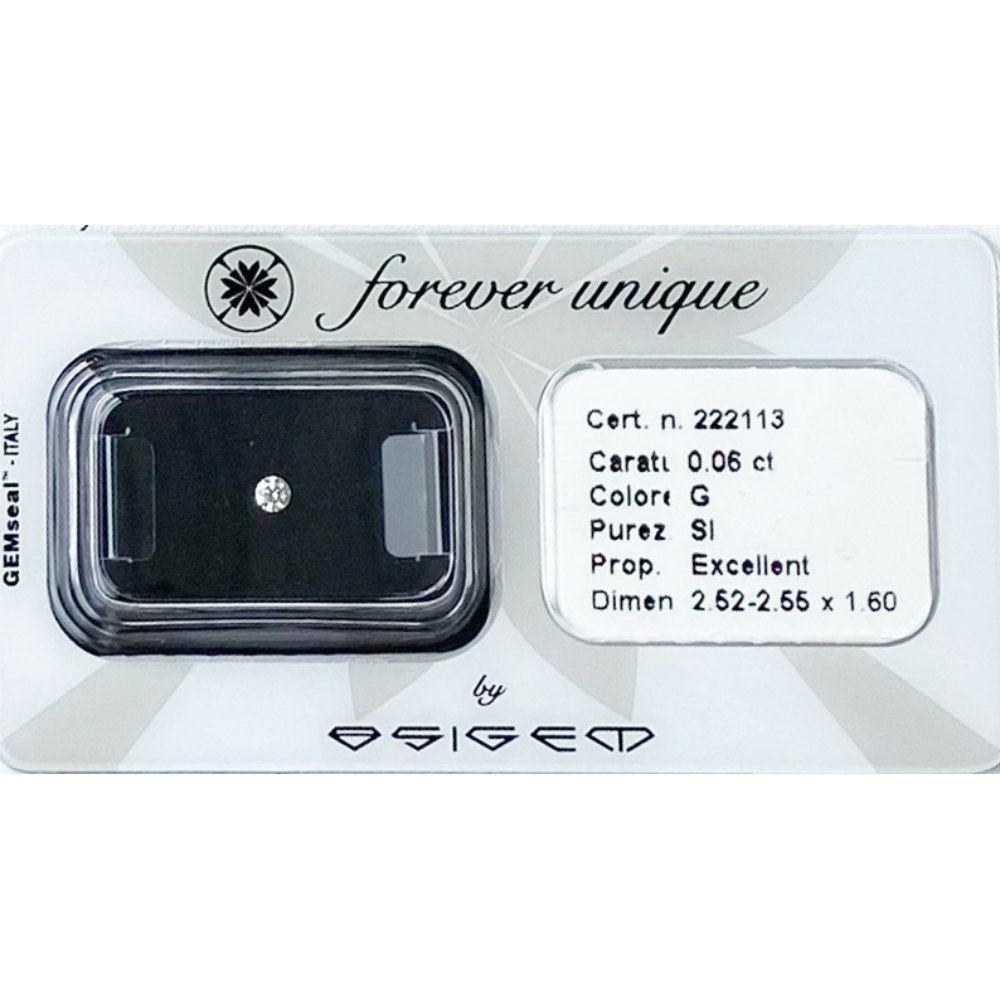 Gyémánt 006ct 222113 Osigem-Responsible Jewellery Council-Forever unique