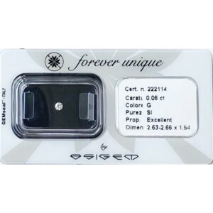 Gyémánt 006ct 222114 Osigem-Responsible Jewellery Council-Forever unique