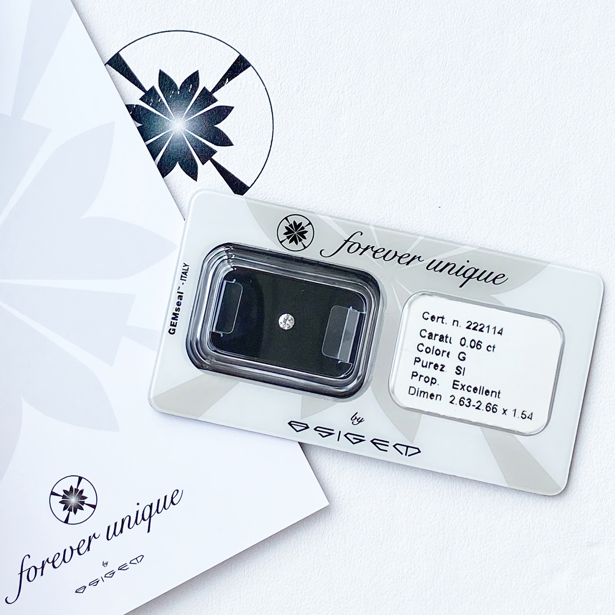 Gyémánt 006ct 222114 Osigem-Responsible Jewellery Council-Forever unique - Image 2