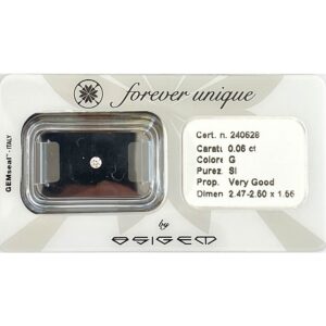 Gyémánt 006ct 240628 Osigem-Responsible Jewellery Council-Forever unique