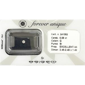 Gyémánt 006ct 241302 Osigem-Responsible Jewellery Council-Forever unique