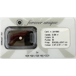 Gyémánt 006ct 241590 Osigem-Responsible Jewellery Council-Forever unique