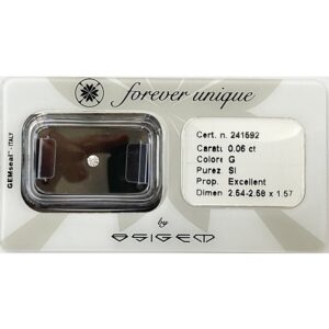 Gyémánt 006ct 241592 Osigem-Responsible Jewellery Council-Forever unique