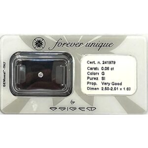 Gyémánt 006ct 241979 Osigem-Responsible Jewellery Council-Forever unique