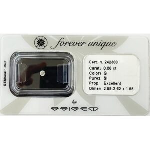Gyémánt 006ct 242388 Osigem-Responsible Jewellery Council-Forever unique
