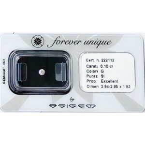 Gyémánt 010ct 222112 Osigem-Responsible Jewellery Council-Forever unique