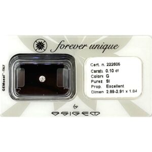 Gyémánt 010ct 222605 Osigem-Responsible Jewellery Council-Forever unique