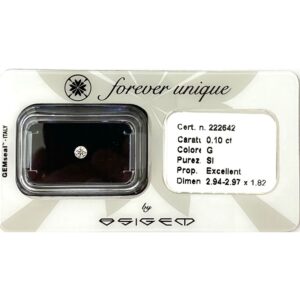 Gyémánt 010ct 222642 Osigem-Responsible Jewellery Council-Forever unique