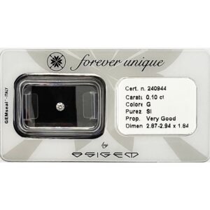 Gyémánt 010ct 240944 Osigem-Responsible Jewellery Council-Forever unique