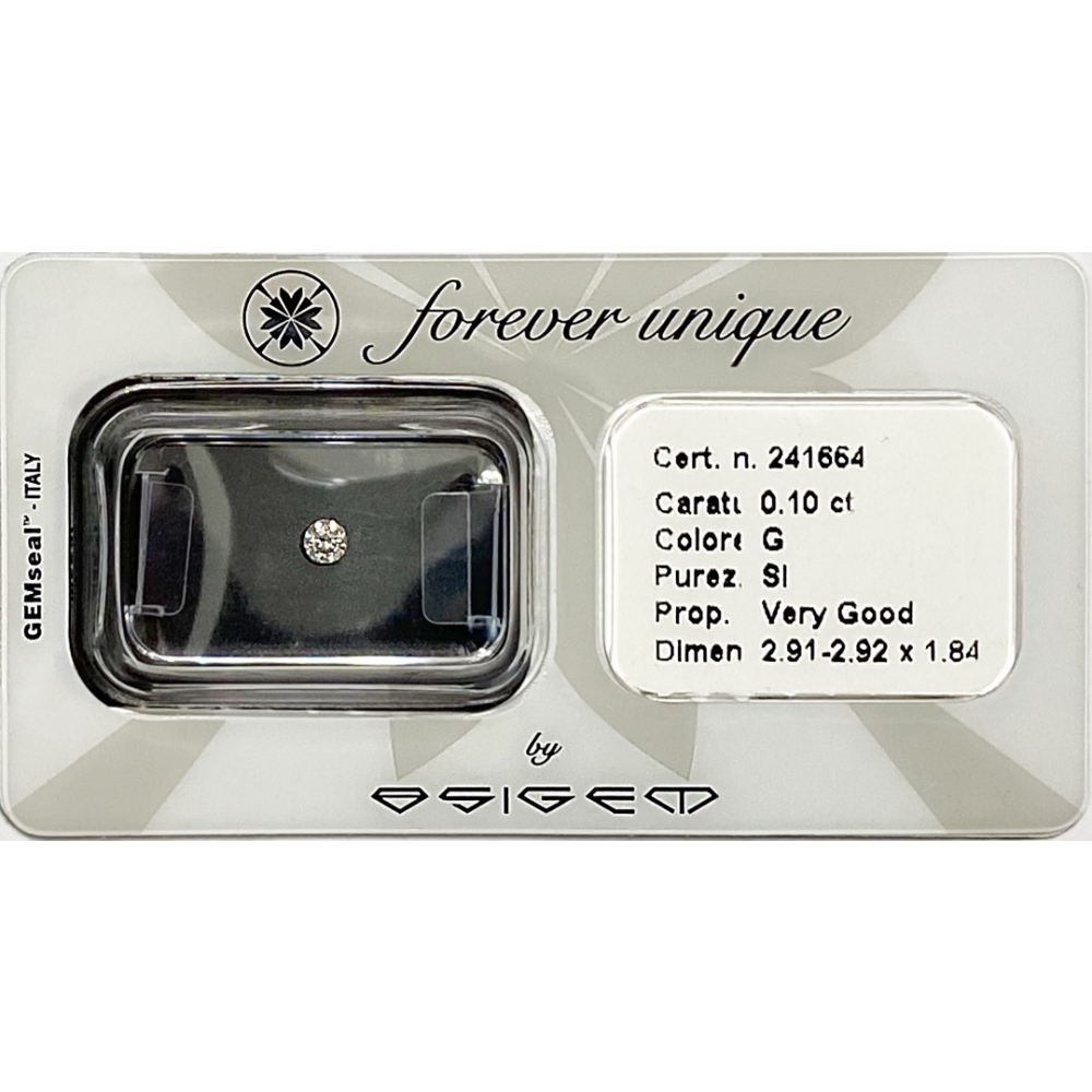 Gyémánt 010ct 241664 Osigem-Responsible Jewellery Council-Forever unique