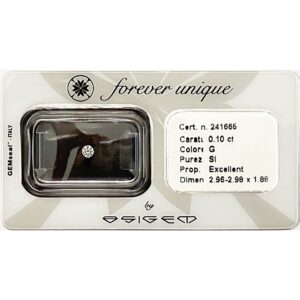 Gyémánt 010ct 241665 Osigem-Responsible Jewellery Council-Forever unique