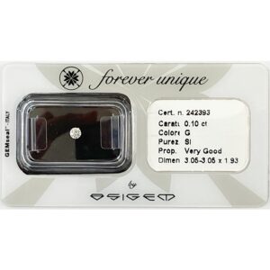 Gyémánt 010ct 242393 Osigem-Responsible Jewellery Council-Forever unique