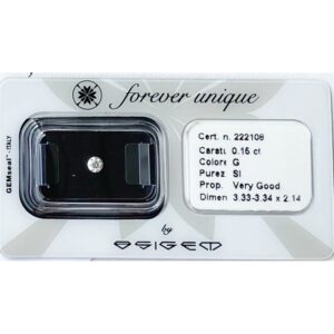 Gyémánt 015ct 222108 Osigem-Responsible Jewellery Council-Forever unique
