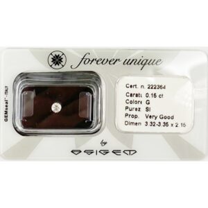 Gyémánt 015ct 222364 Osigem-Responsible Jewellery Council-Forever unique