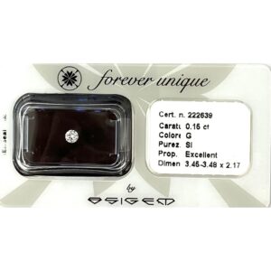 Gyémánt 015ct 222639 Osigem-Responsible Jewellery Council-Forever unique