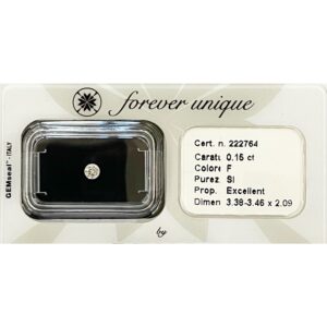 Gyémánt 015ct 222764 Osigem-Responsible Jewellery Council-Forever unique