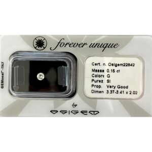 Gyémánt 015ct 22842 Osigem-Responsible Jewellery Council-Forever unique