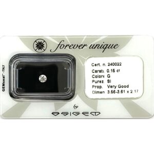 Gyémánt 015ct 240022 Osigem-Responsible Jewellery Council-Forever unique