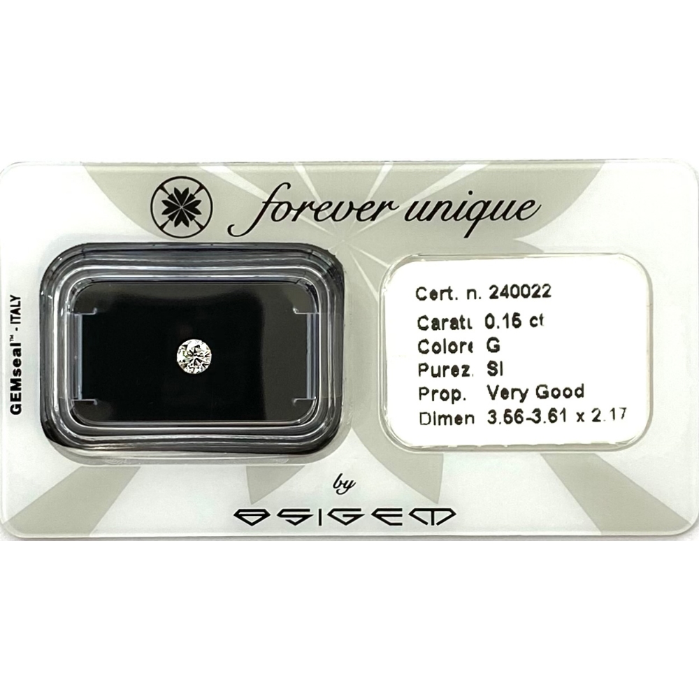Gyémánt 015ct 240022 Osigem-Responsible Jewellery Council-Forever unique