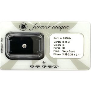 Gyémánt 015ct 240024 Osigem-Responsible Jewellery Council-Forever unique