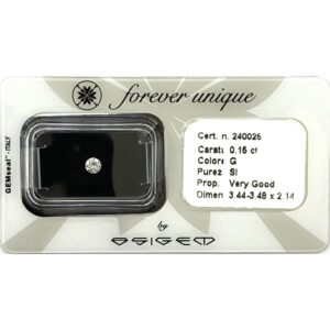 Gyémánt 015ct 240025 Osigem-Responsible Jewellery Council-Forever unique