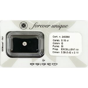 Gyémánt 015ct 240356 Osigem-Responsible Jewellery Council-Forever unique