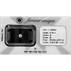 Gyémánt 015ct 240624 Osigem-Responsible Jewellery Council-Forever unique