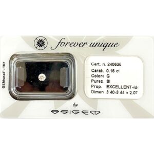 Gyémánt 015ct 240625 Osigem-Responsible Jewellery Council-Forever unique