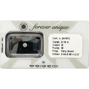 Gyémánt 015ct 241672 Osigem-Responsible Jewellery Council-Forever unique