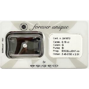 Gyémánt 015ct 241673 Osigem-Responsible Jewellery Council-Forever unique