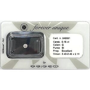 Gyémánt 015ct 242091 Osigem-Responsible Jewellery Council-Forever unique