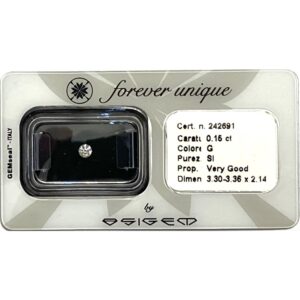 Gyémánt 015ct 242691 Osigem-Responsible Jewellery Council-Forever unique
