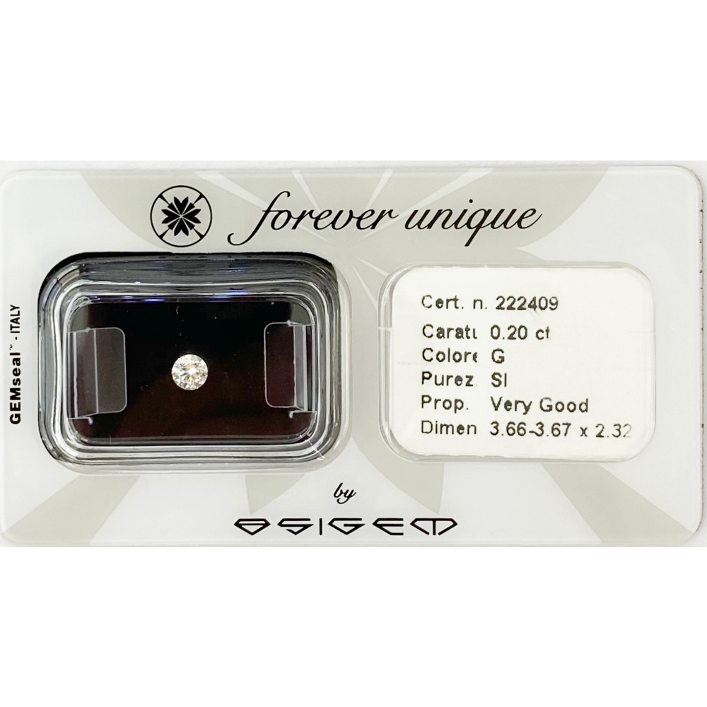 Gyémánt 020ct 222409 Osigem-Responsible Jewellery Council-Forever unique