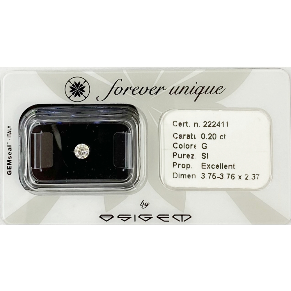 Gyémánt 020ct 222411 Osigem-Responsible Jewellery Council-Forever unique