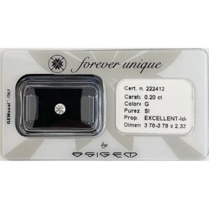 Gyémánt 020ct 222412 Osigem-Responsible Jewellery Council-Forever unique
