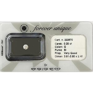 Gyémánt 020ct 222670 Osigem-Responsible Jewellery Council-Forever unique