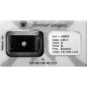 Gyémánt 020ct 240633 Osigem-Responsible Jewellery Council-Forever unique