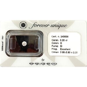 Gyémánt 020ct 240638 Osigem-Responsible Jewellery Council-Forever unique
