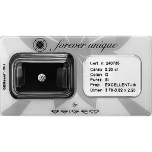 Gyémánt 020ct 240735 Osigem-Responsible Jewellery Council-Forever unique