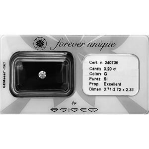 Gyémánt 020ct 240736 Osigem-Responsible Jewellery Council-Forever unique