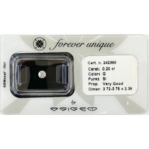 Gyémánt 020ct 242380 Osigem-Responsible Jewellery Council-Forever unique