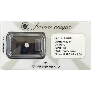Gyémánt 020ct 242389 Osigem-Responsible Jewellery Council-Forever unique