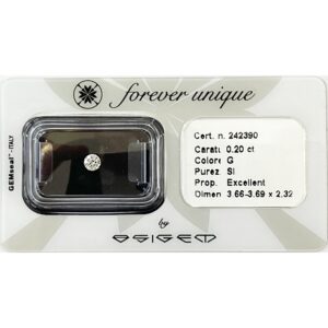Gyémánt 020ct 242390 Osigem-Responsible Jewellery Council-Forever unique