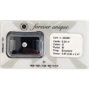 Gyémánt 024ct 222357 Osigem-Responsible Jewellery Council-Forever unique