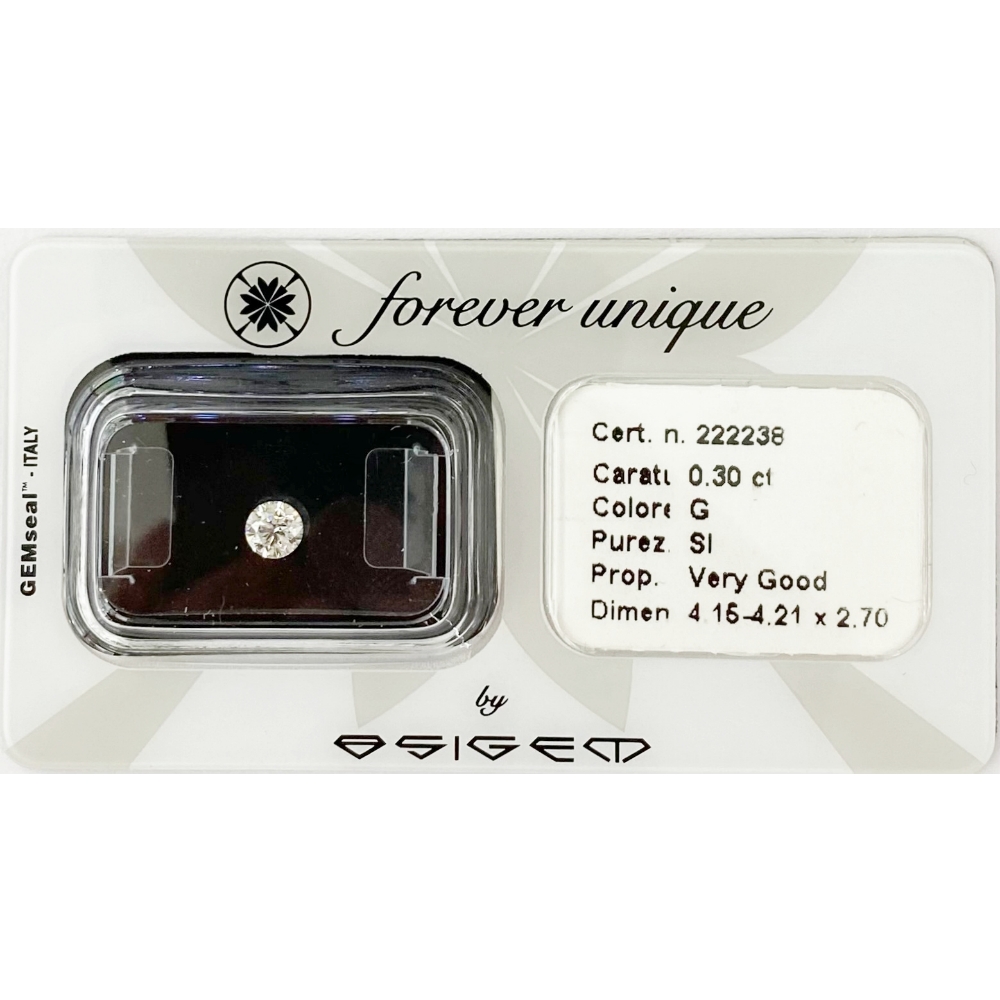 Gyémánt 030ct 222238 Osigem-Responsible Jewellery Council-Forever unique