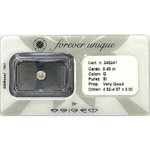 Gyémánt 040ct 242241 Osigem-Responsible Jewellery Council-Forever unique