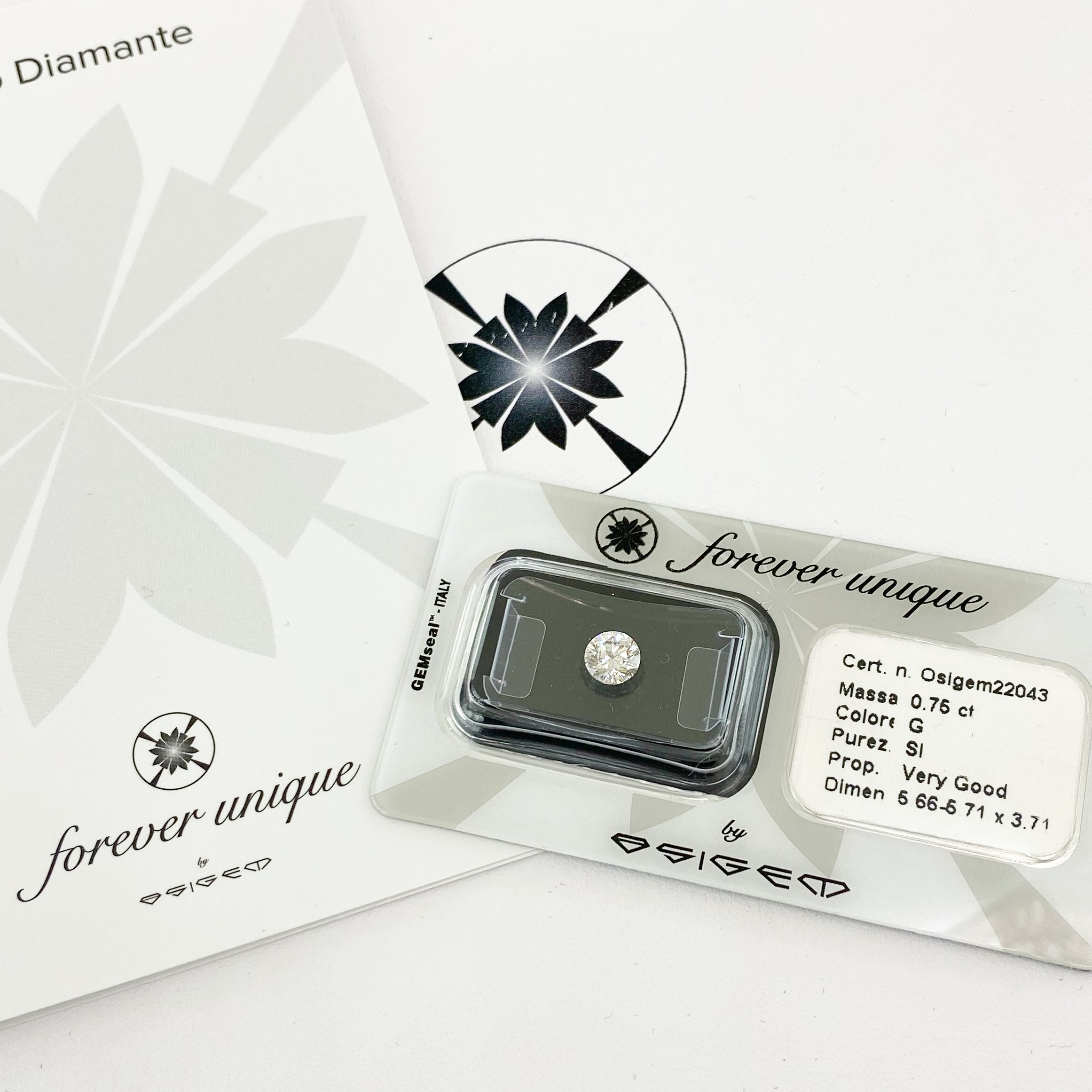 Gyémánt 075ct 22043 Osigem-Responsible Jewellery Council-Forever unique - Image 2