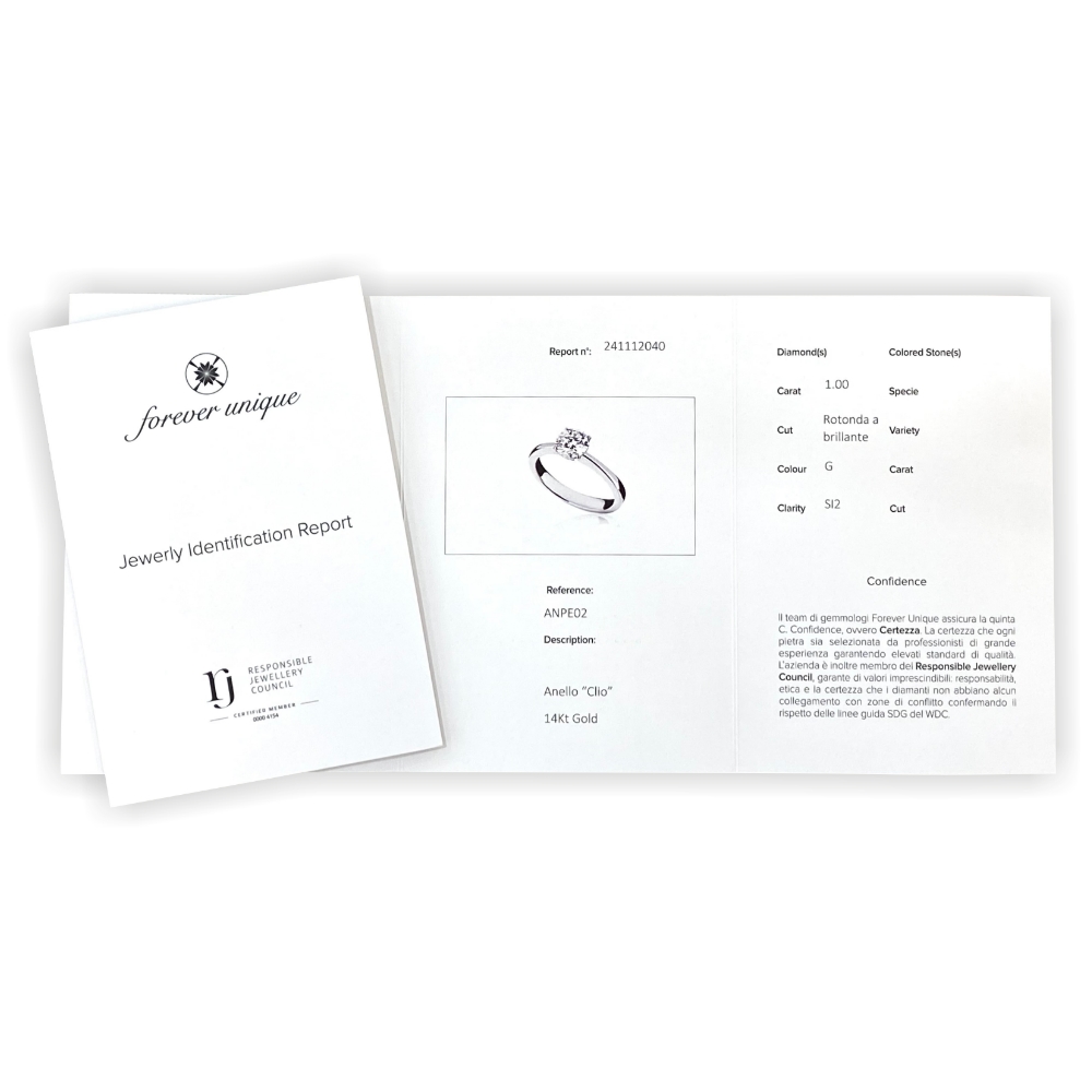 Gyémánt 1ct 241112040 Osigem-Responsible Jewellery Council-Forever unique - Image 2