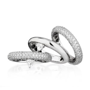 Lisa O. gyűrű Chubby Pave-Responsible Jewellery Council-Forever unique